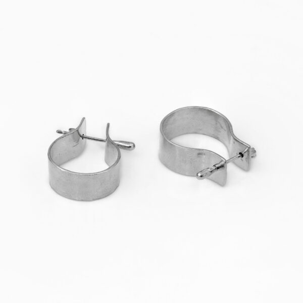 ZULU tribe piercing silver earrings – small model