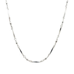 Delicate Sterling Silver 925 Chain Necklace, Handcrafted Minimalist Jewelry
